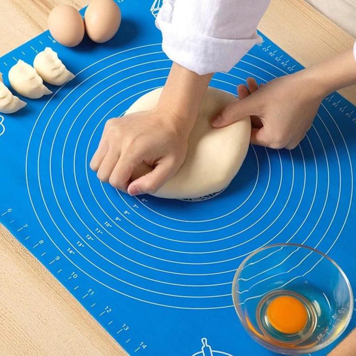 Silicone Roti Mat 50×40cm | Non-Stick Dough Kneading & Rolling Mat – Random Color